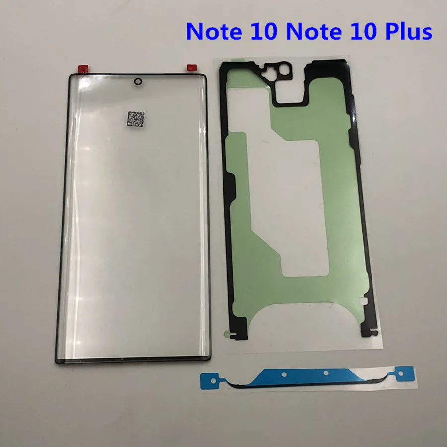 Сменное внешнее стекло для Samsung Galaxy Note 10 N970 plus N975 ЖК-дисплей с сенсорным экраном