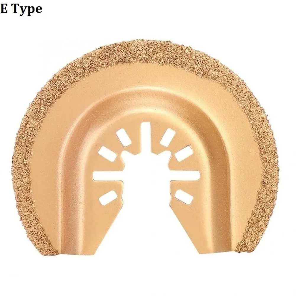 

1pcs Quick Release Oscillating Tool Saw Blades Carbide Grinding Blades Cement Ceramics Cutting Renovator Tools