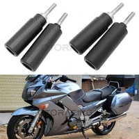 motorcycle blackcarbon frame sliders falling protection for yamaha fjr1300 2006 2007 2008 2009 2010 2011