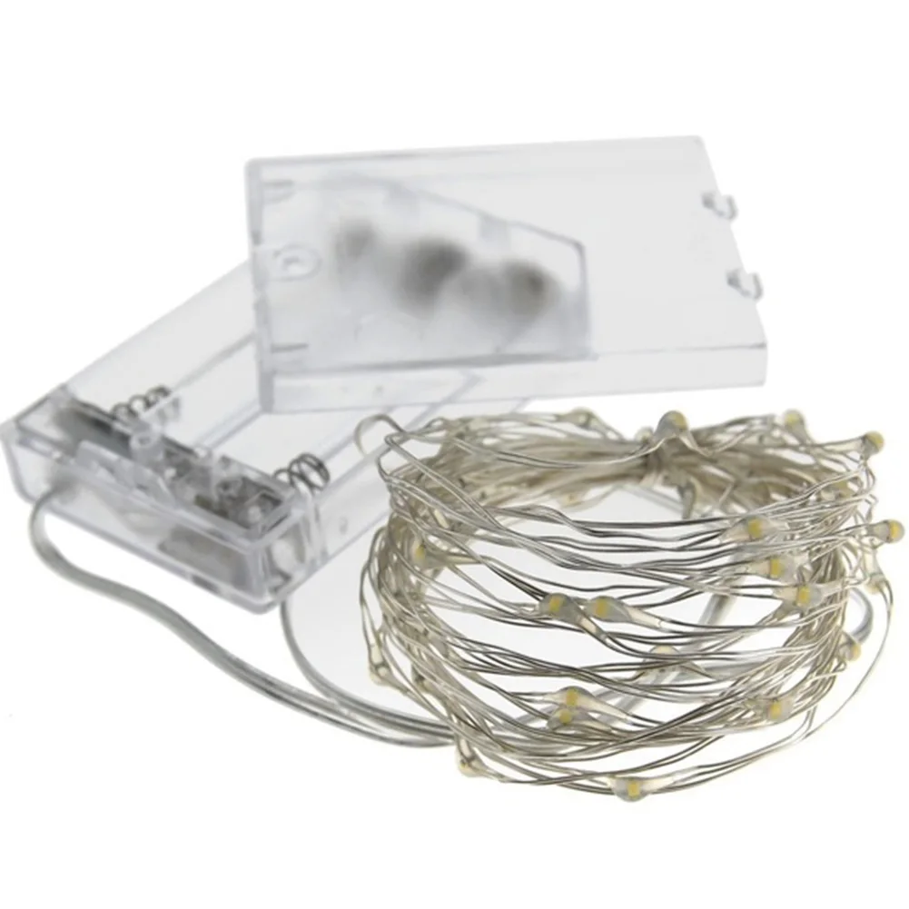 

Party Decoration Indoor Outdoor Garden Battery Operated Copper Wire Home 20 LED Waterproof Wedding Fairy Light String