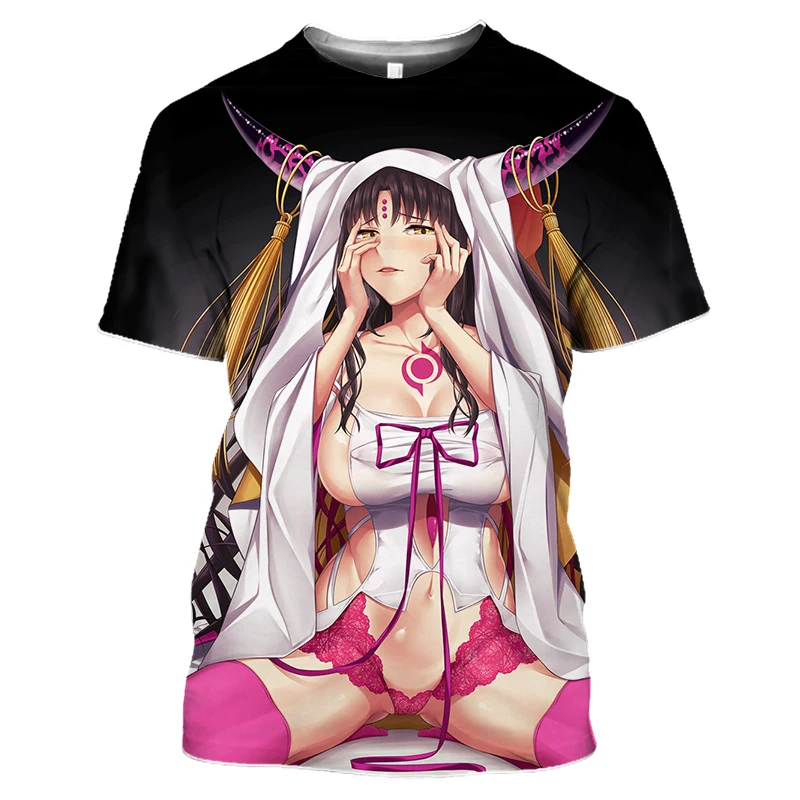 SONSPEE летняя модная мужская и женская толстовка с 3D принтом аниме Fate Stay Night