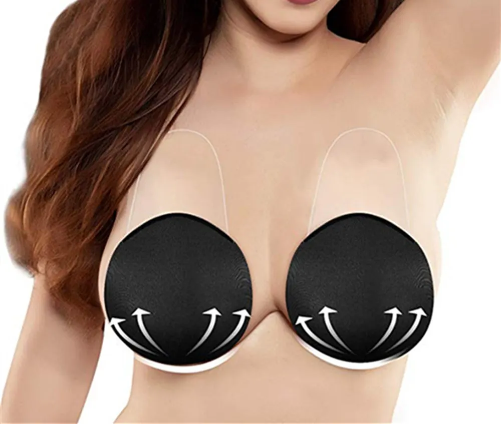 Бюстгальтер без бретелек самоклеящийся бюстгальтер с эффектом лифтинга