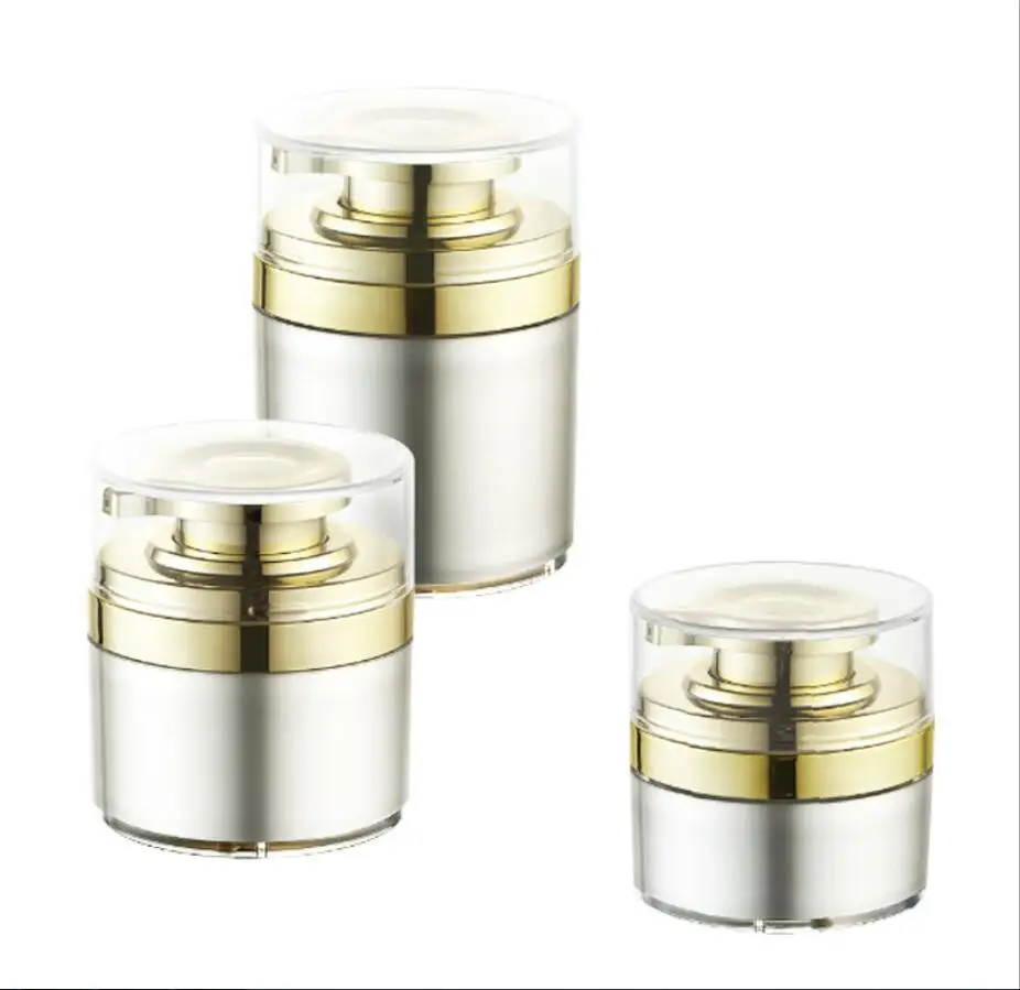 70 г золотой цвет безвоздушная бутылка для крема эмульсионная основы под