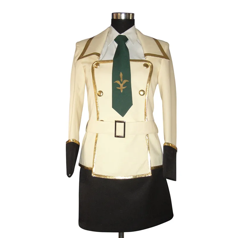 Костюм для косплея Kallen Code Geass школьная форма на Хэллоуин | Тематическая одежда и