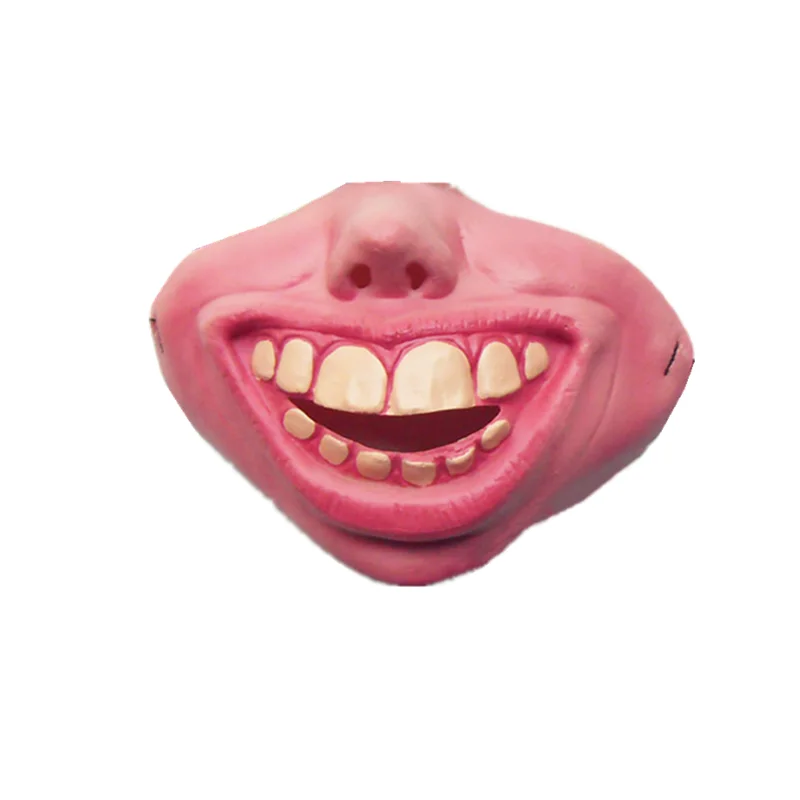 

Adult Party Mask Latex Clown Cosplay Half Face Scary Horror Mask Masquerade Halloween Party Decoration