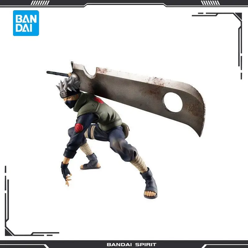 

BANDAI MegaHouse GEM Naruto Hatake Kakashi Anime Figure PVC toys Decoration Collection figure for friends gifts Model Dolls 15cm