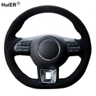 Оплетка для руля MG ZS HS 2017 2018 2019 2020 MG GS 2016-2020, чехол рулевого колеса автомобиля, замша, Ручное шитье