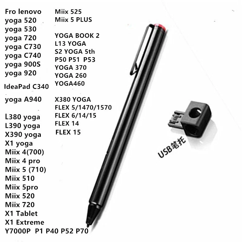 

Original Stylus Pen For Lenovo Yoga 900s Yoga 520 yoga 530/720/730/C740 /C640 MIIX 700 Miix4 Miix 510/520/525/710 GX80K32885