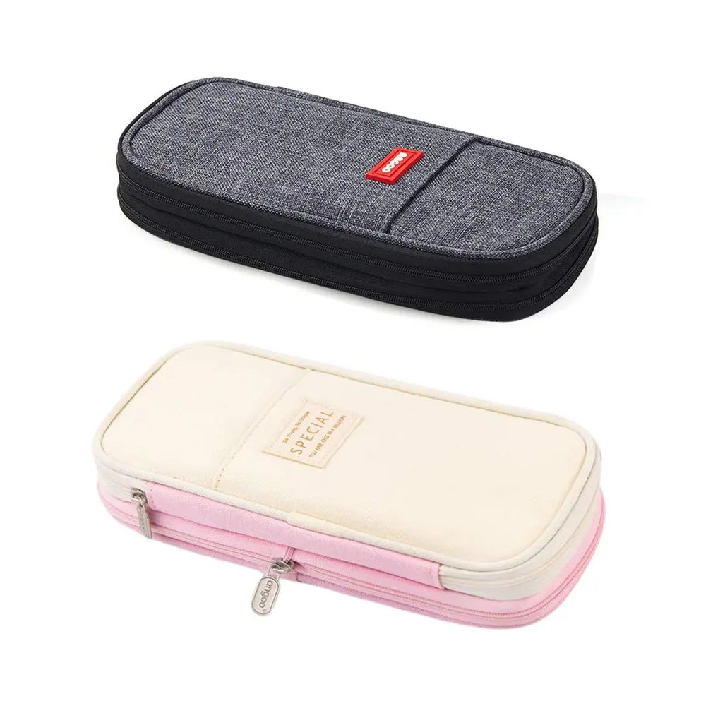 

Чехол для карандашей USA 1ry Box, холщовый чехол для карандашей большой вместимости для студенток и девушек, чехол для карандашей большой вмести...