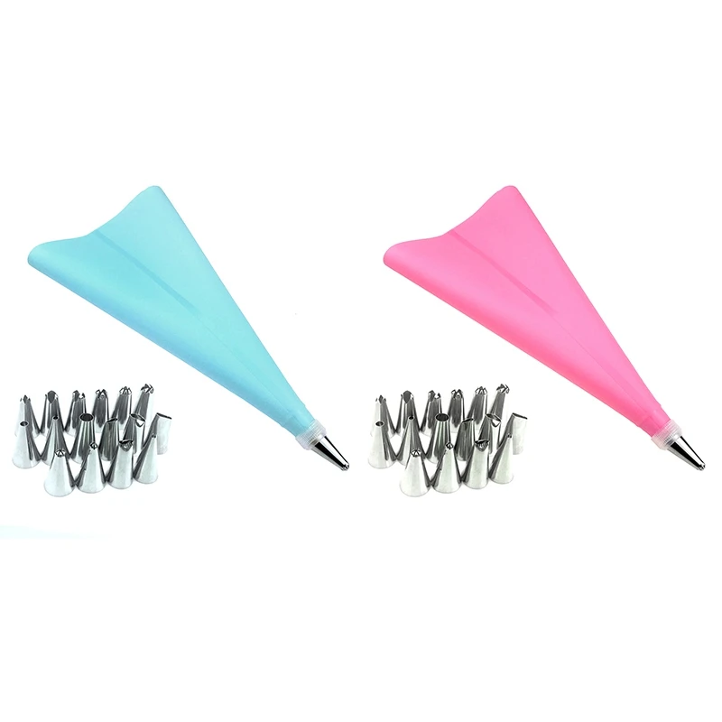 

Силиконовые насадки для кондитерского мешка, 18 шт./компл.