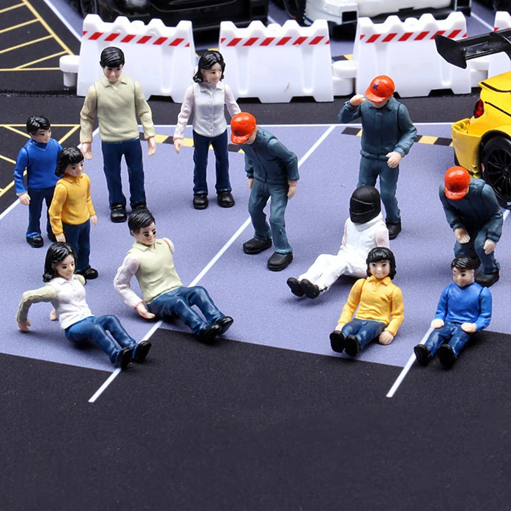 

1/32 Character Diorama Figure People Model Dolls Railway Scenery Miniature Model