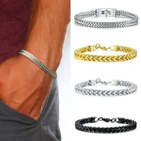 three color optional mens personality charm bracelet fashion jewelry gifts