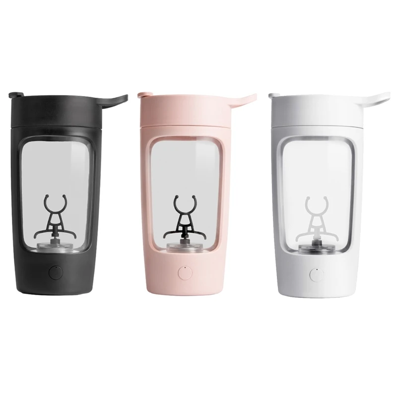 

650ml Electric Protein Shaker Cup Auto Shake Mixer Drink Bottle Gym Powder Blender Juicer Coffee Mixing Mug