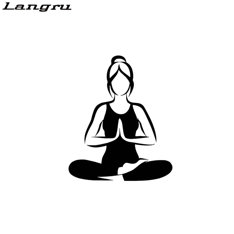 Langru 12,6*15,3 см модные наклейки