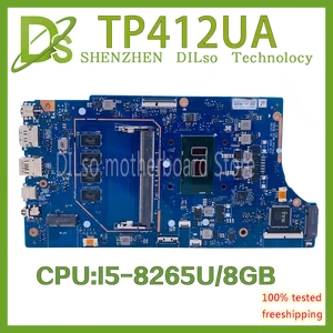 tp412ua laptop motherboard for asus vivobook flip14 tp412 tp412u tp412ua original mainboard with i5 8265u 8gb ram 100 test ok free global shipping