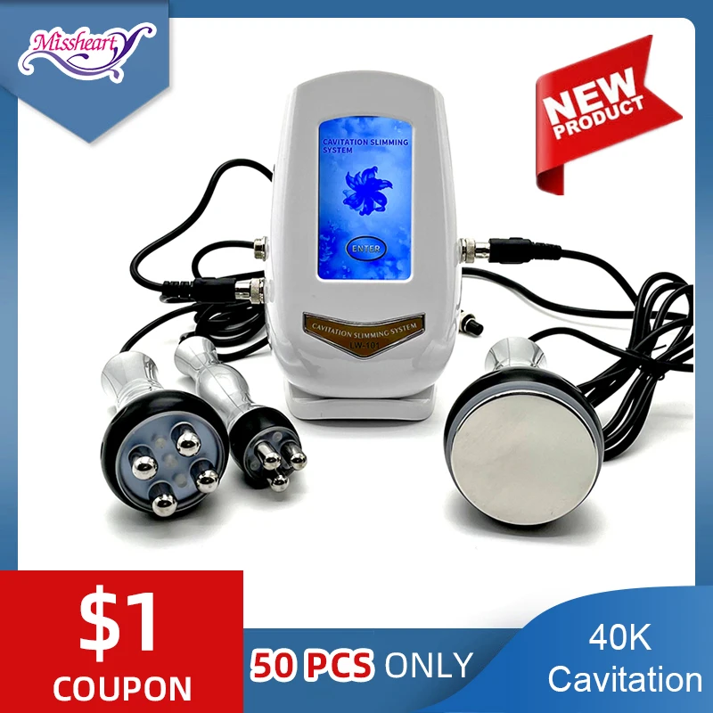 40K кавитация ультразвуковая машина для похудения красоты потеря веса RF Радио