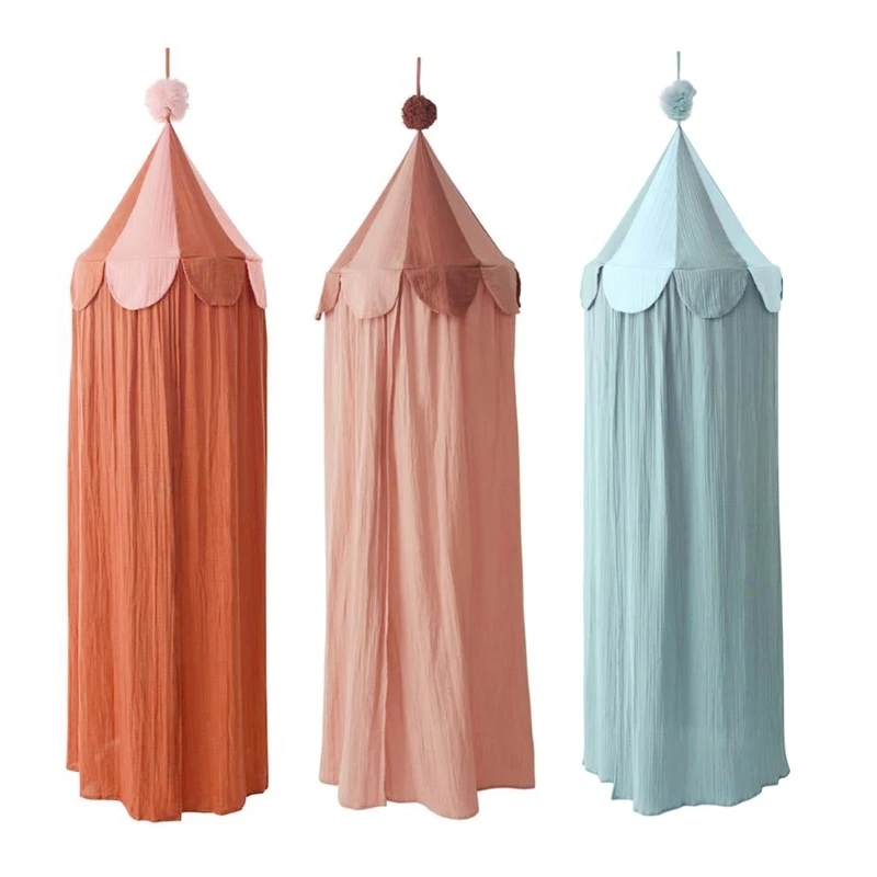 

Baby Canopy Mosquito Net Anti Mosquito Cotton Princess Bed Canopy Girls Room Decoration Bed Canopy for Child