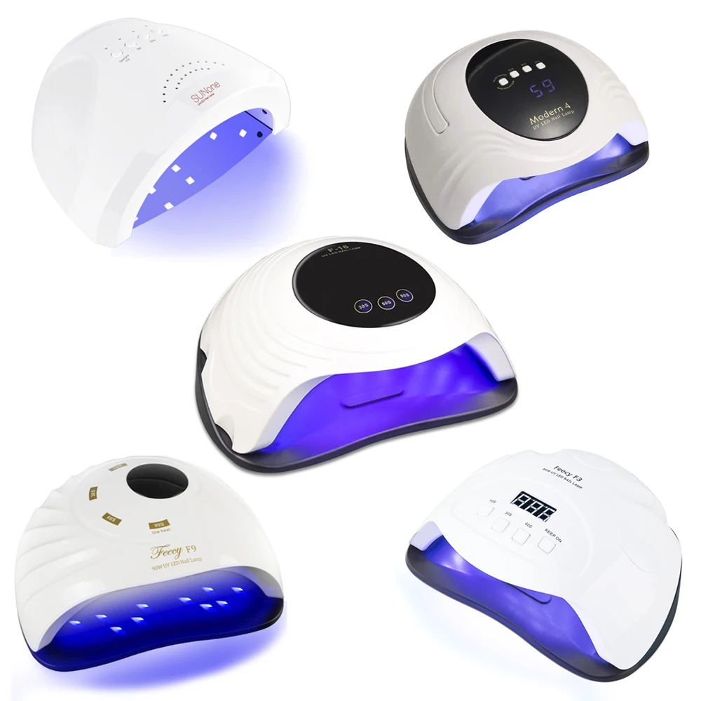 48 Вт/90 Вт/96 Вт лампа для ногтей Светодиодный УФ светильник сушки маникюр все гели