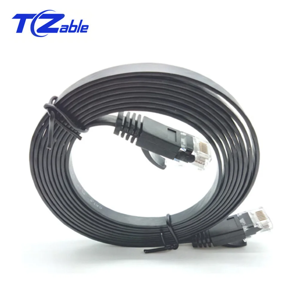 

Шесть типов сетевых кабелей, плоский медный провод без кислорода, 6 гигабитных сетевых кабелей, категория 6 сетевая перемычка 1 м, 1,5 м, 2 м, 5 м, ...