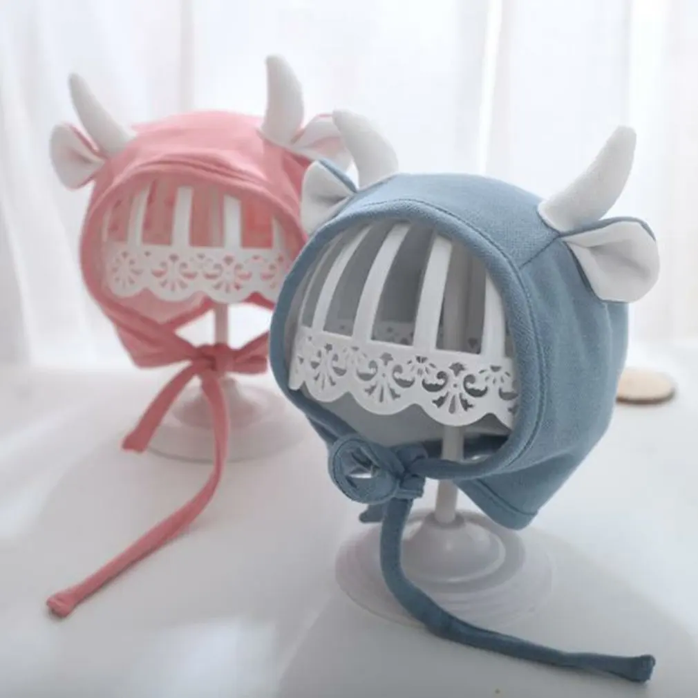 

Cute Autumn Winter Baby Hat Cartoon Newborn Baby Girl Boy Bonnet Hat Warm Ear Protection Christmas Infant Toddler Beanie Cap
