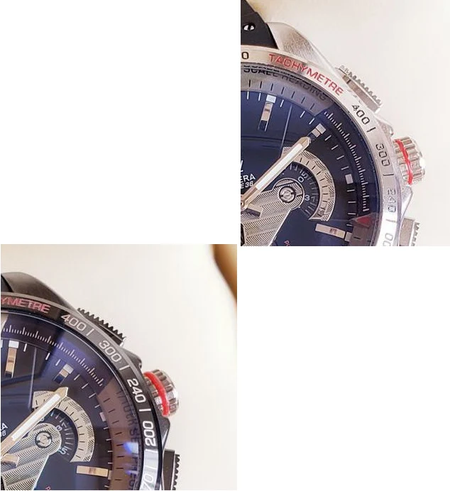 

Classic New Men Silver Stainless Steel Black Rubber Classic Round Chronometer Automatic Mechanical Sport Watches 43mm