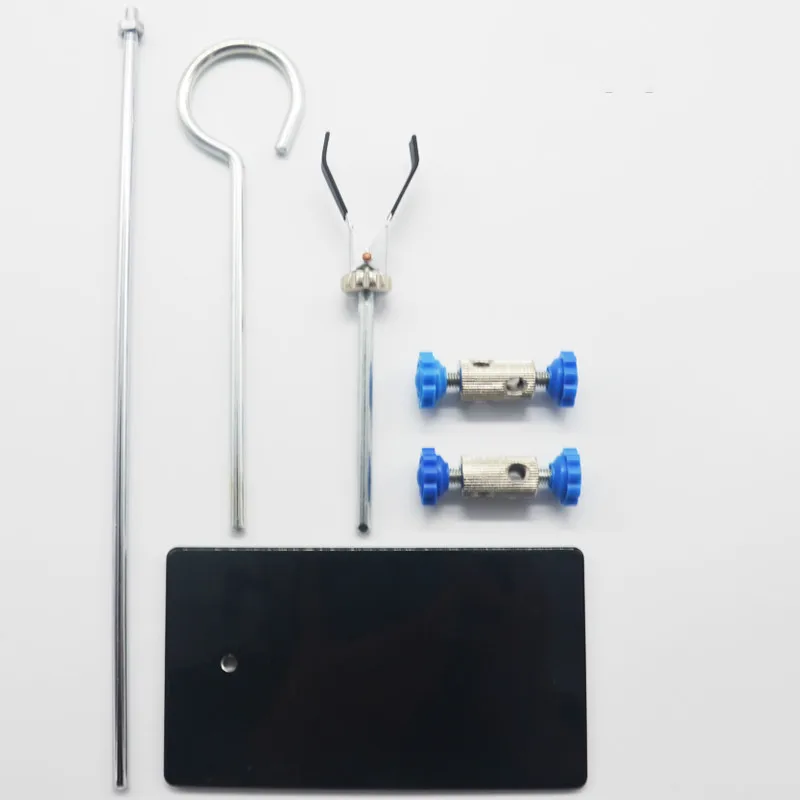 Небольшая металлическая стойка 30 см портативная квадратная Опора с крестовым