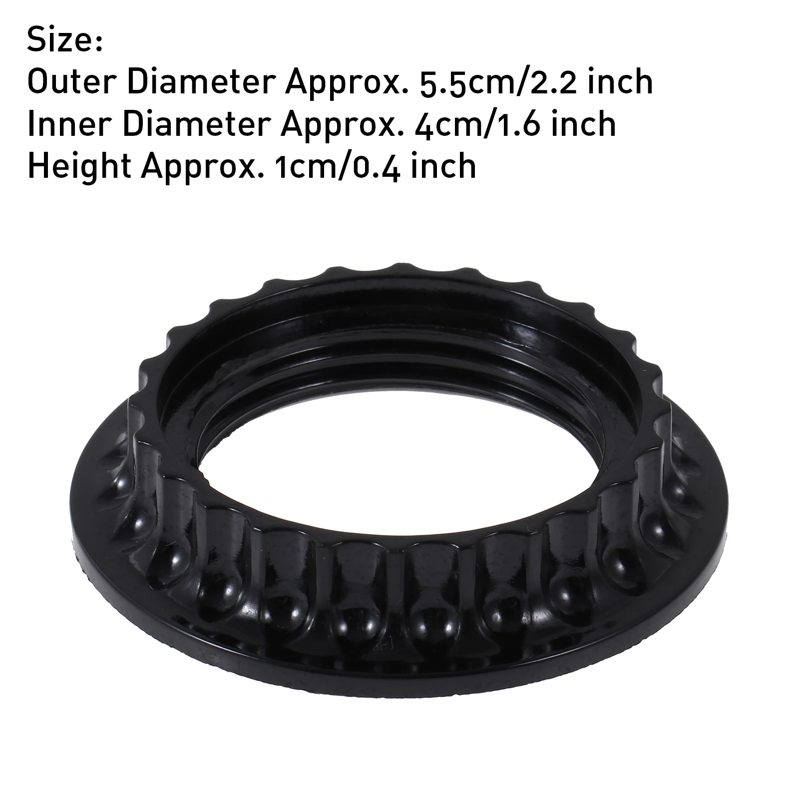 10 абажур Лисий меховой воротник Loop E26 светильник гнездо кольца бакелит пластина