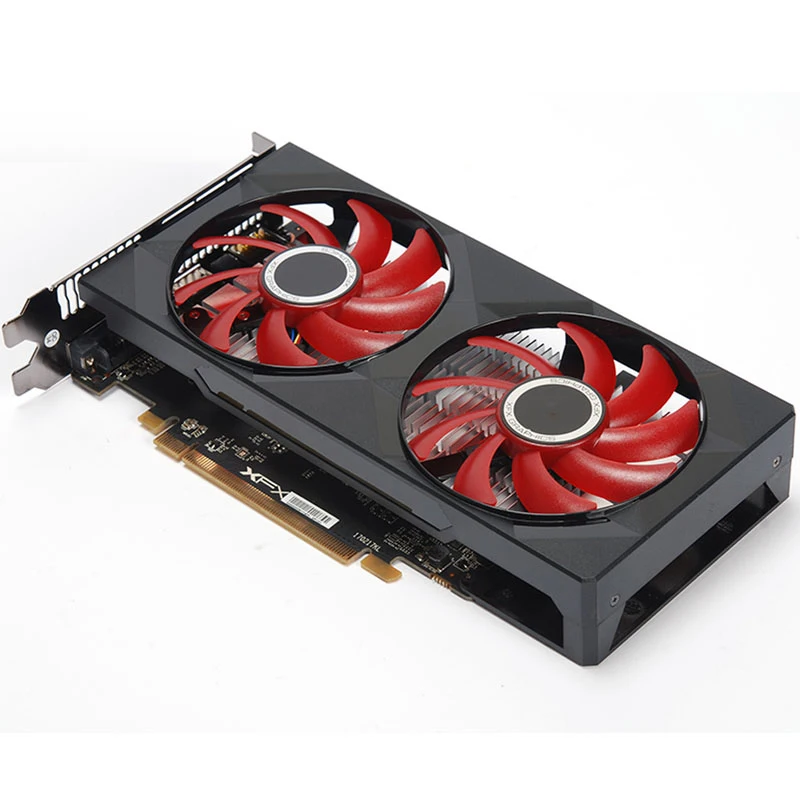 Видеокарта XFX RX 560 4 ГБ GDDR5 для AMD 500 серии VGA RX560 4GB RX564 4G HDMI DVI 7000 МГц PCI 3 0
