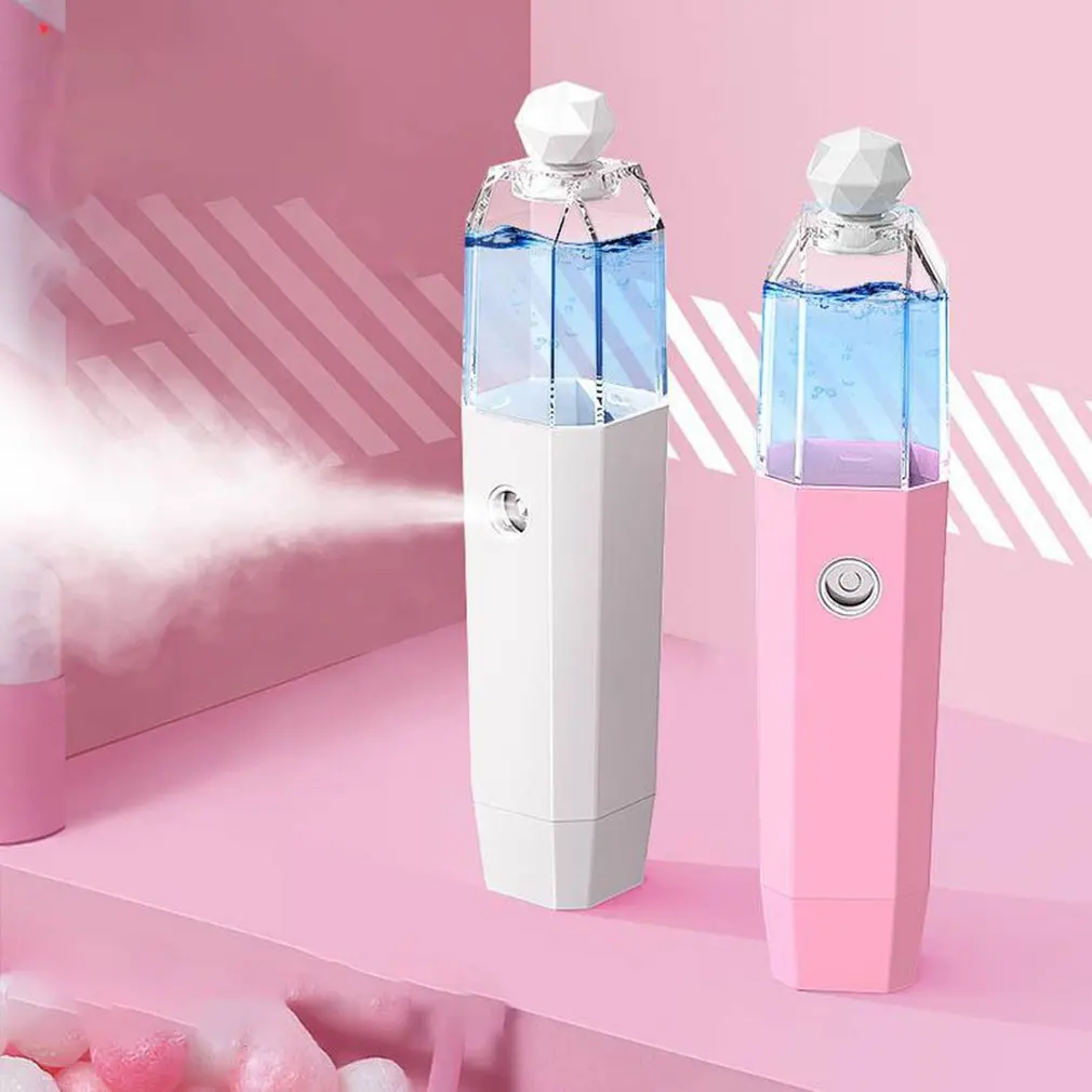 

Инструмент для пополнения воды Diamond Nano Spray 25 мл, видимый большой резервуар для воды, нано-увлажнение, глубокое проникновение
