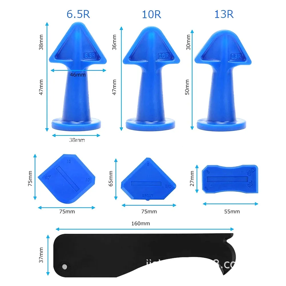 

15pcs 3 In 1 Silicone Caulking Tools Kit Sealant Remover Tool Caulking Tools For Kitchen Bathroom Bedroom Floor Home