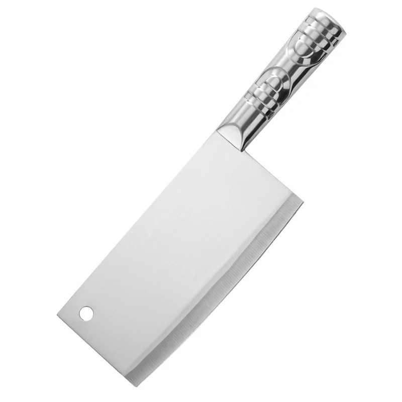 

Китайский кухонный нож из нержавеющей стали, бытовой универсальный кухонный инструмент для ресторана, шеф-повара, рыбы, мяса, овощей