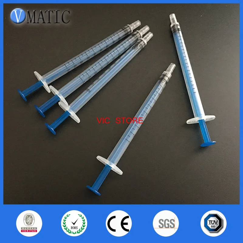 Бесплатная доставка нестерилизованный Пластиковый Дозатор жидкости шприц 1cc/ml 50