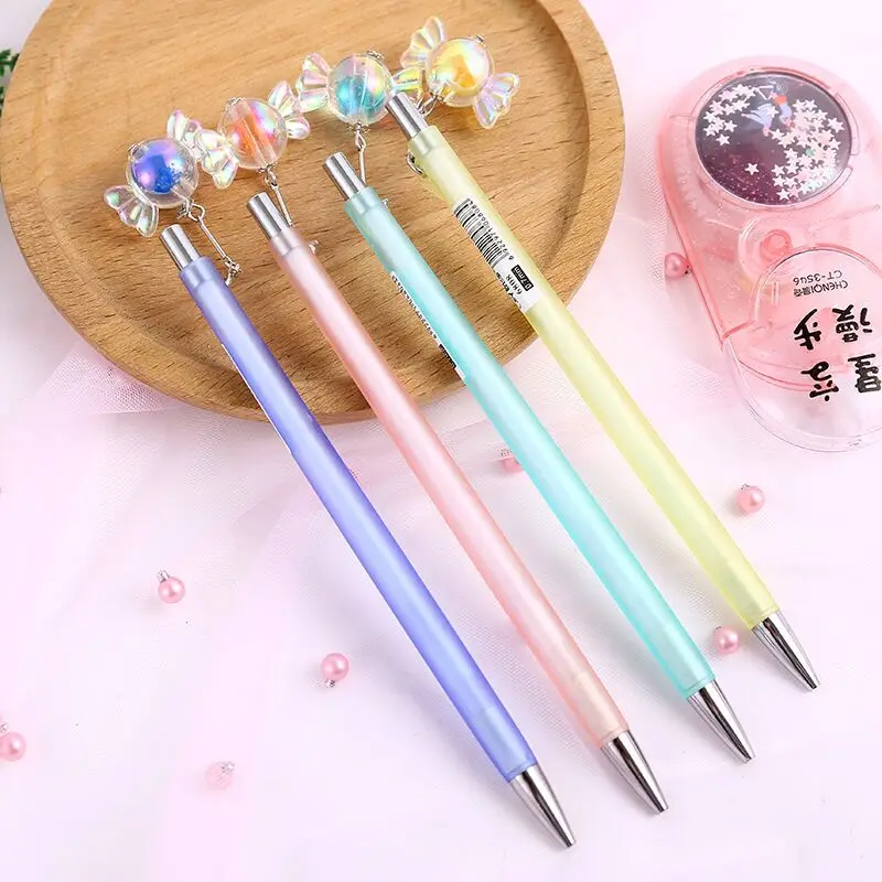 2 шт./1 лот Kawaii Лазерная красочные конфеты механические карандаши школьные