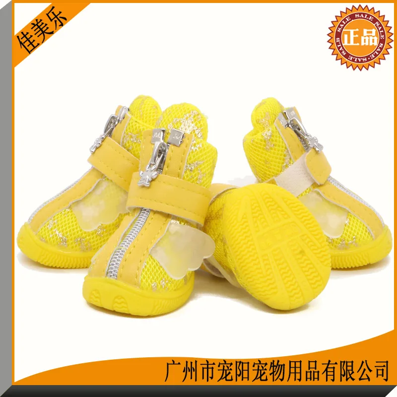 

Hot Sale Cheap Cool Soft Summer Small Dogs Fashion Design Mesh Cloth Spring Teddy Pet Shoes Dogs