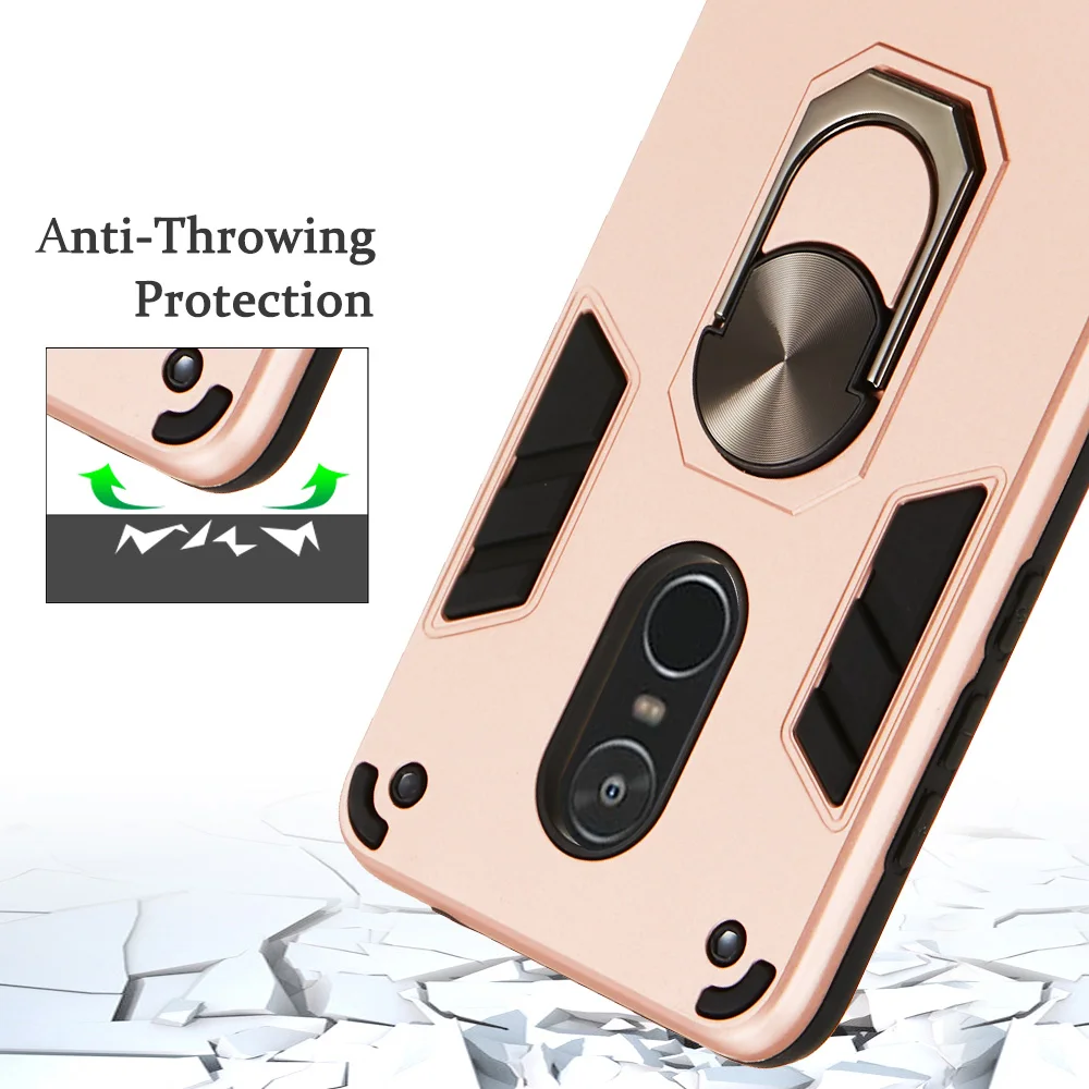 Роскошный противоударный защитный Магнитный чехол держатель для телефона Xiaomi