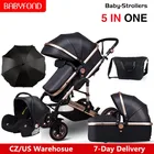 Роскошная детская коляска 3 в 1, высокий ландшафт, Тролли, алюминиевая рамка, портативная дорожная двухсторонняя коляска для новорожденных, складные детские коляски