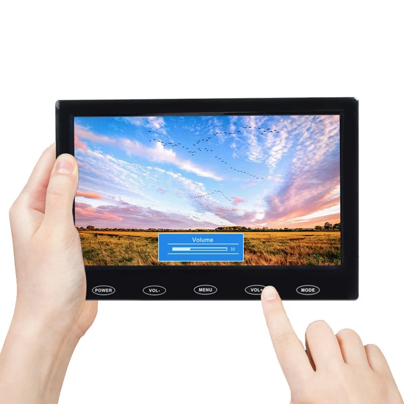 

7 Inch VGA LCD hdmi touchscreen car monitor hd dvr AV