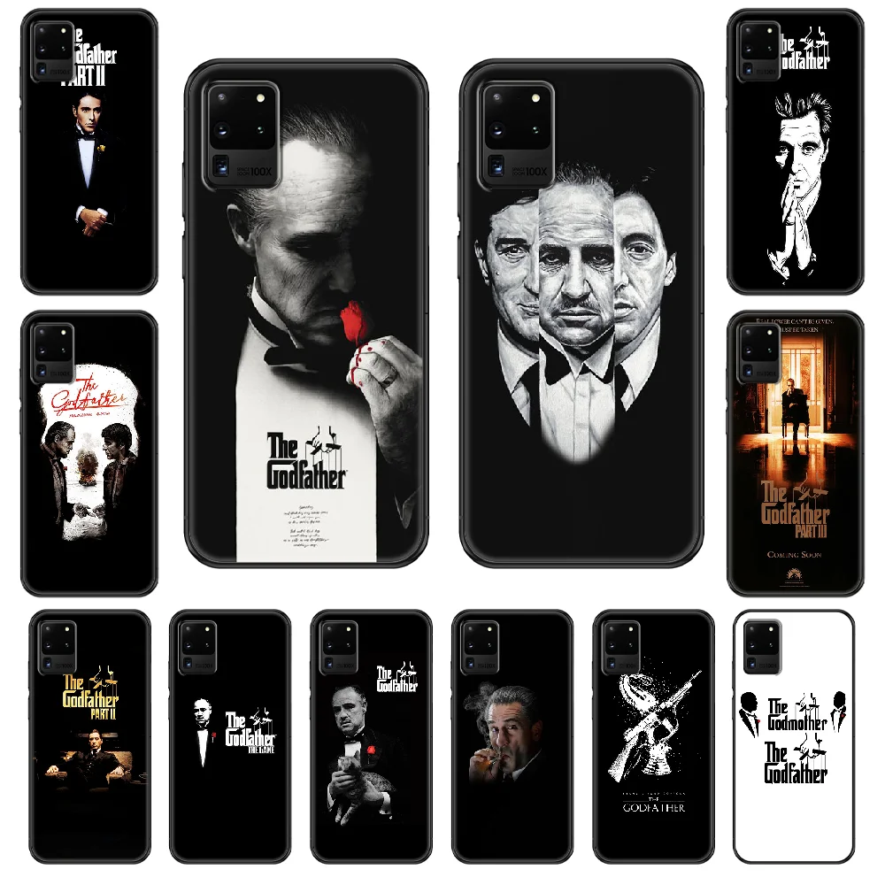 Чехол для телефона Movie The Godfather Samsung Galaxy S 3 4 5 6 7 8 9 10 E Plus Lite Edge black painting prime fashion bumper tpu |