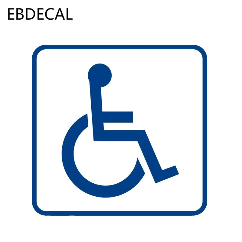 Ebdeckle окно для дома парковочный знак инвалидов авто автомобиля бампера окна стены