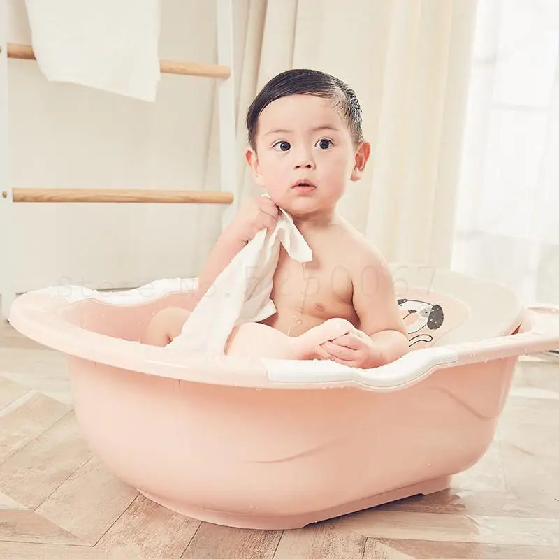 Baby Tub Large Thick Can Sit Lie Children Bath Barrel Newborn Supplies | Дом и сад