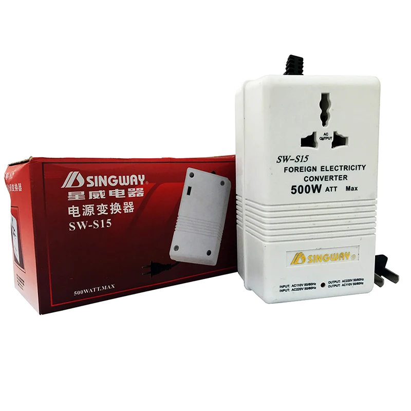 Двухполосная конверсия Мощность адаптер переменного тока 110 В до 220