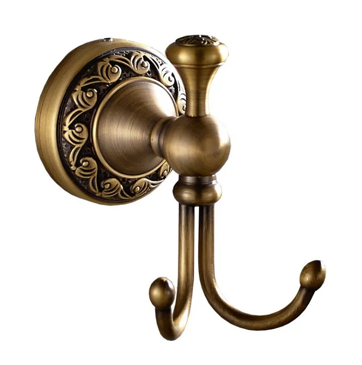 

Antique Copper Clothes Hook Robe Hooks Wall Mounted Door Coat Clothes Hanger Hook Home Cloth Towel Rack Bathroom Accessories