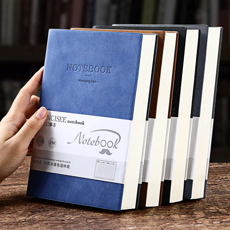 

Super Thick Notepad Simple College Student Postgraduate Diary Book Art A5 Big Book Thick Notebook Super Thick Notepad 360 Pages