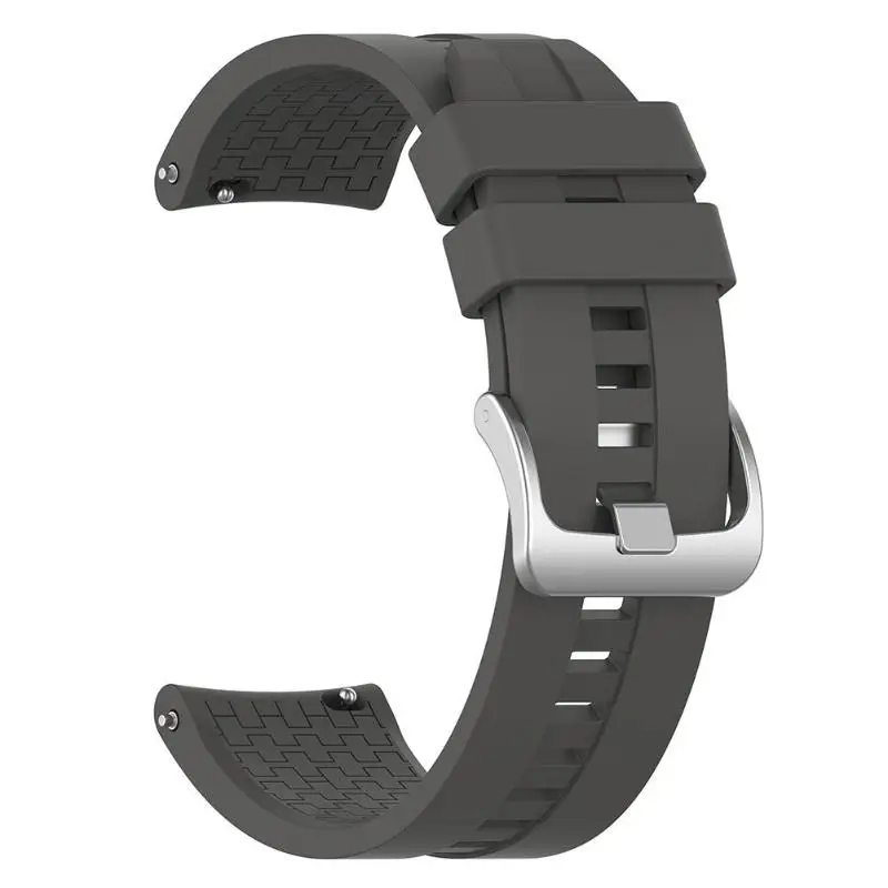 Сменный ремешок для часов силиконовый гель простой регулируемый прочный