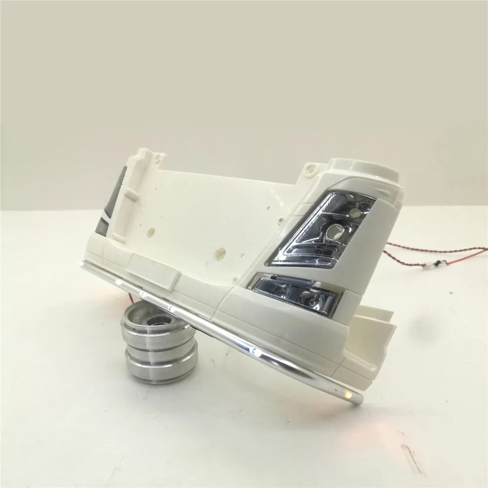 Нижний контур светильник вая балка для 1/14 Tamiya Volvo 56360 FH16 FH12 Globetrotter 750 6X4 лесоматериалы грузовик EP RC аксессуары для грузовиков
