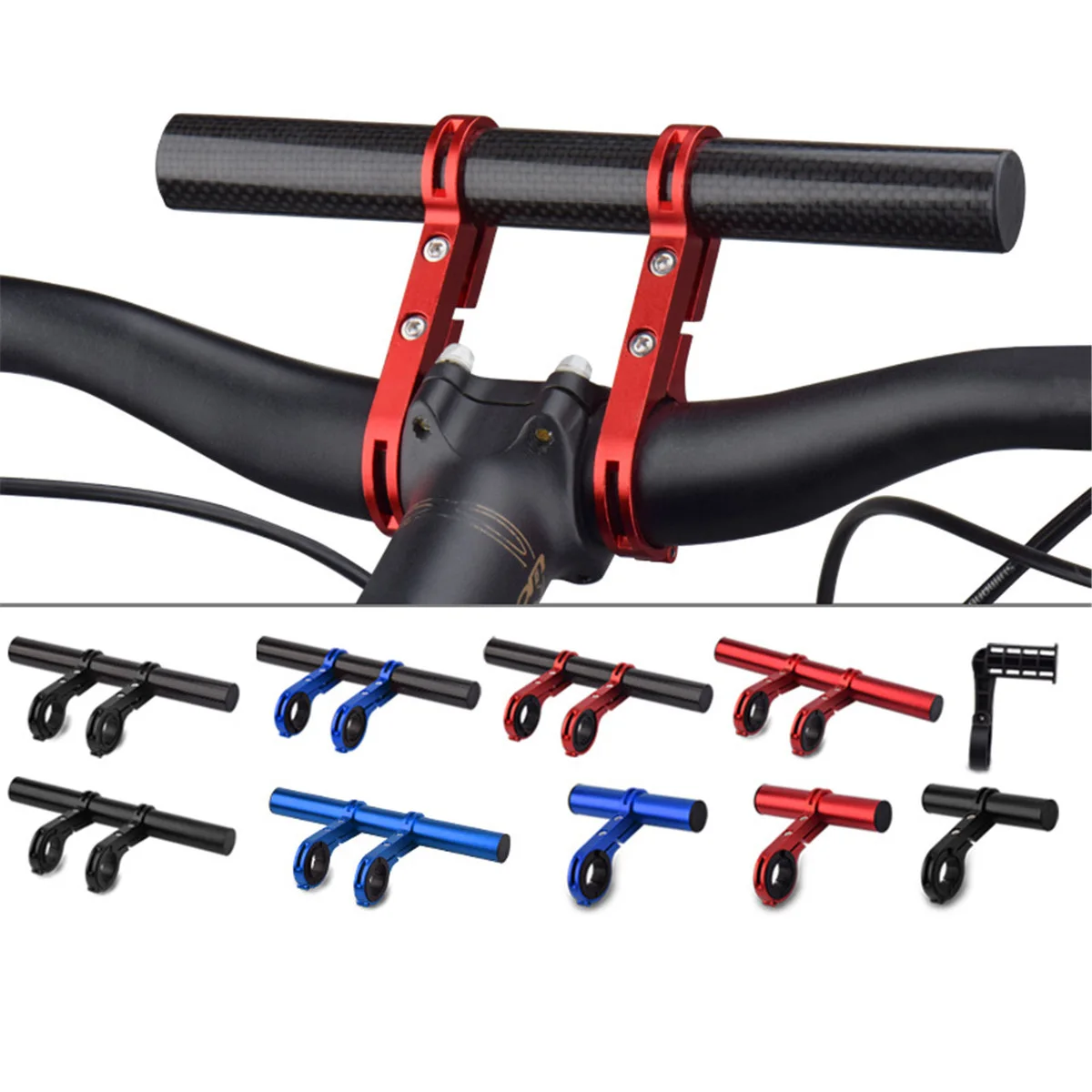 GUB велосипедный руль расширители сплав карбоновое крепление/кронштейн/подставка
