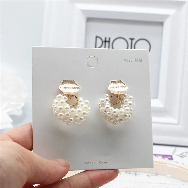 2019 новый дизайн модные ювелирные изделия элегантные плетеные вручную жемчужные