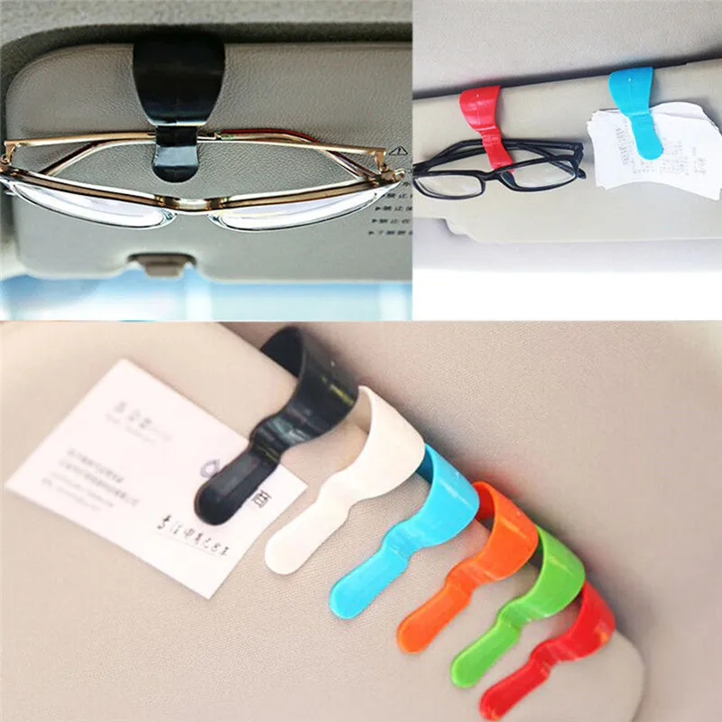 2 шт. новый автомобильный солнцезащитный козырек Солнцезащитные очки билетный