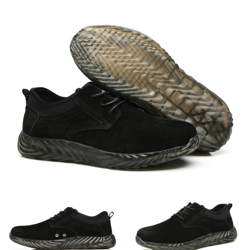 Plus size46 Lightweight bulletproof bottom breathable summer fashion safety shoes anti-impact protection welding work | Обувь