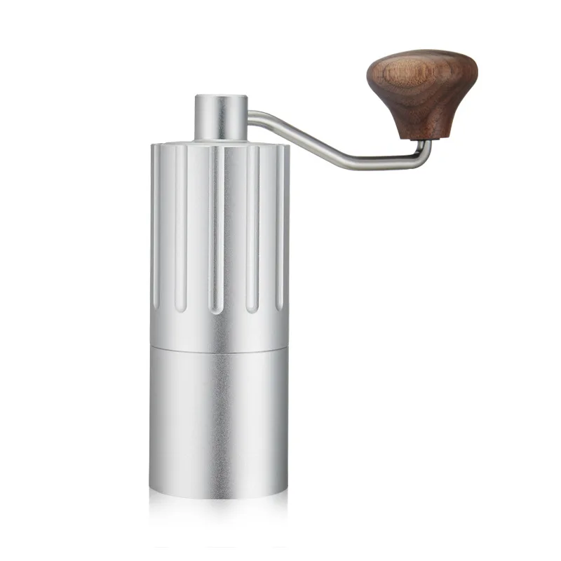 Ручная кофемолка с 11 регулируемыми настройками портативная из нержавеющей стали для дома офиса